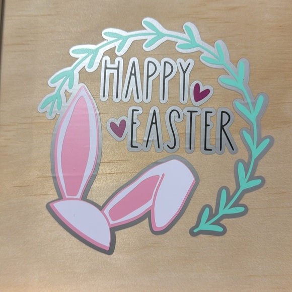 Handmade Happy Easter door sign - Picture 2 of 4